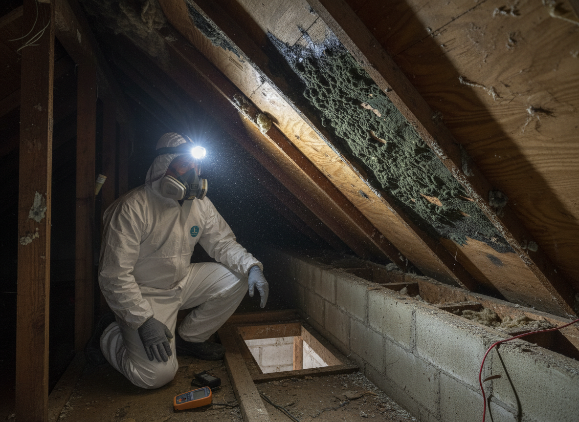 Spotting Hidden Mold In Keene Attics And Crawlspaces