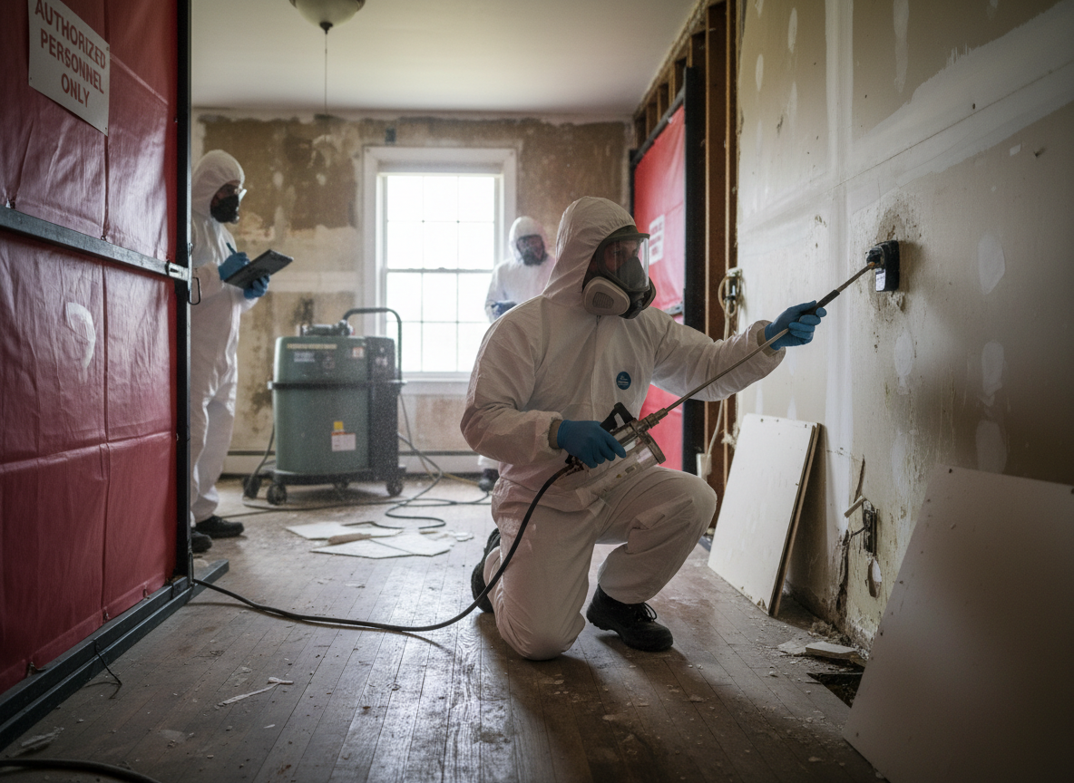 emergency mold testing services in KEENE
