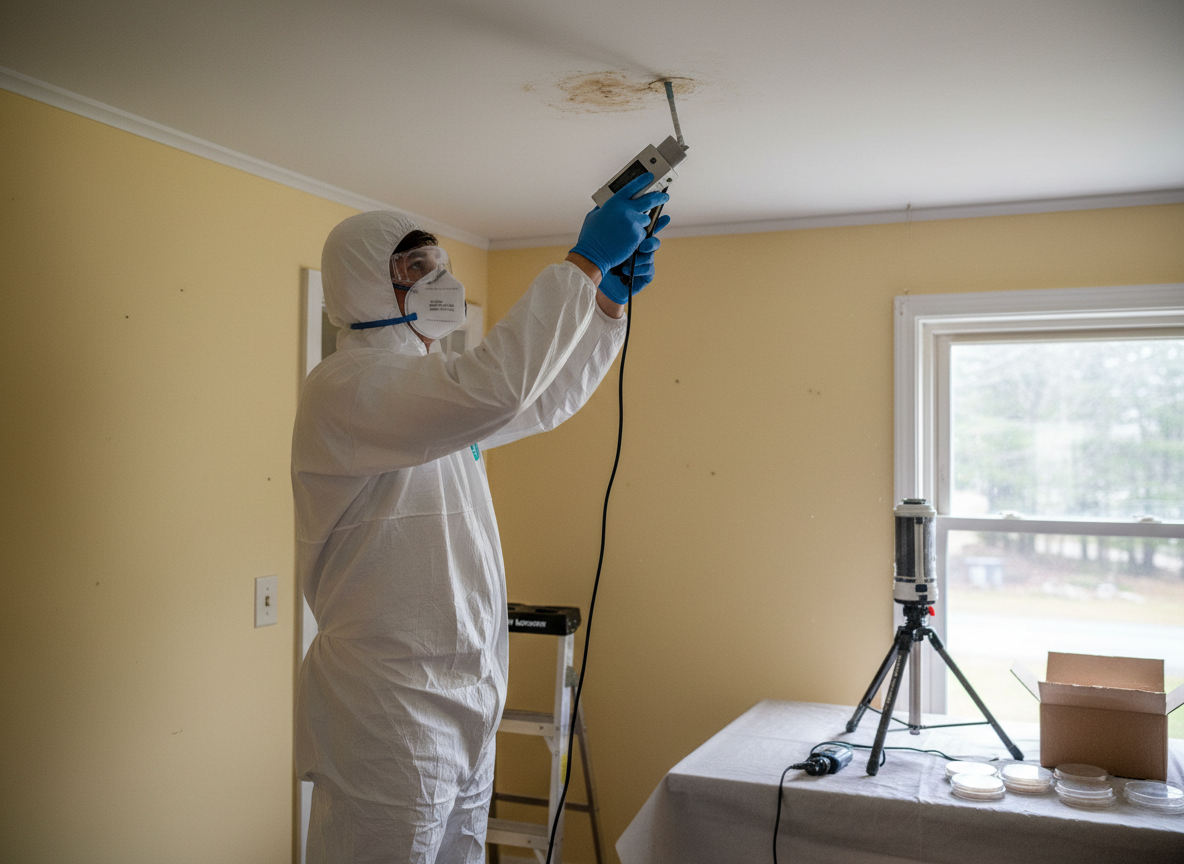 mold spore testing in KEENE
