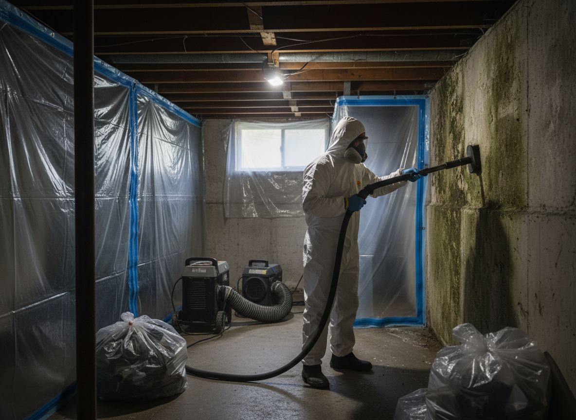 professional mold removal in KEENE